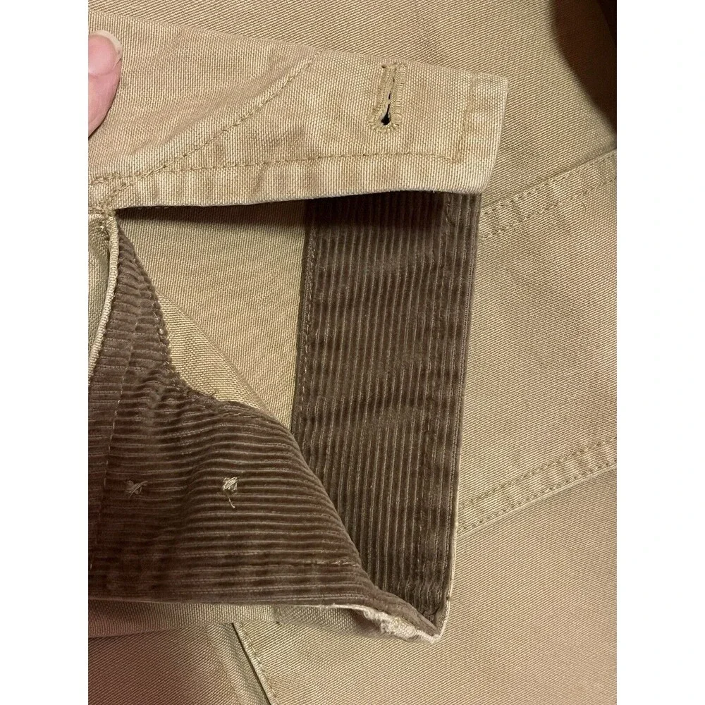 Polo Sport VTG Women’s M Canvas, Suede, Corduroy Barn Coat, Hunting Chore Jacket - Picture 6 of 10